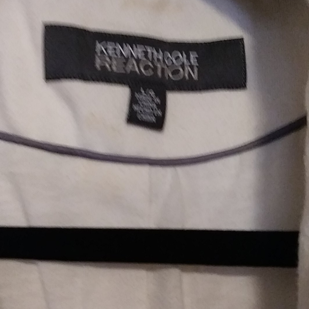 Winter white Kenneth Cole Reaction coat